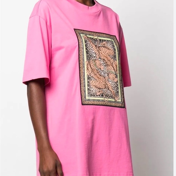 Pink Roberto Cavalli T-Shirt new with tags - Picture 1 of 9